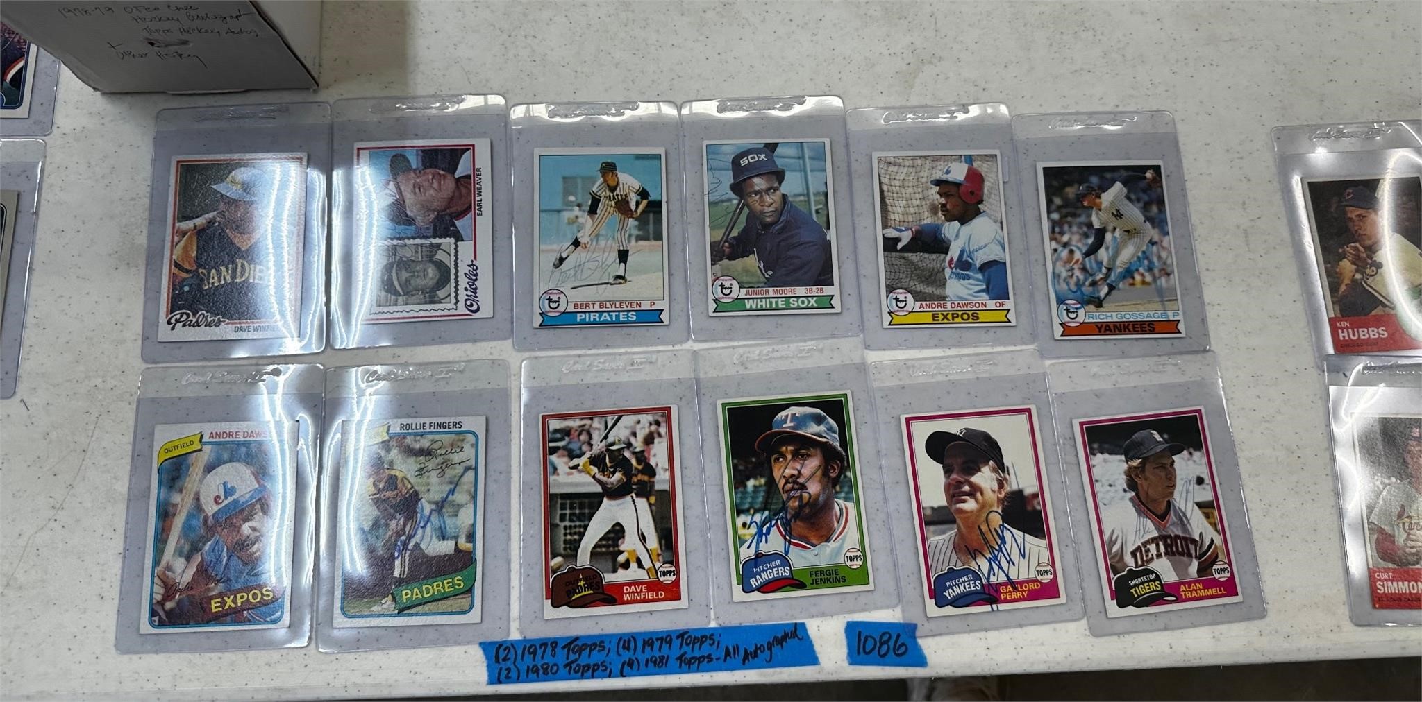 Autographed Cards (see Desc)