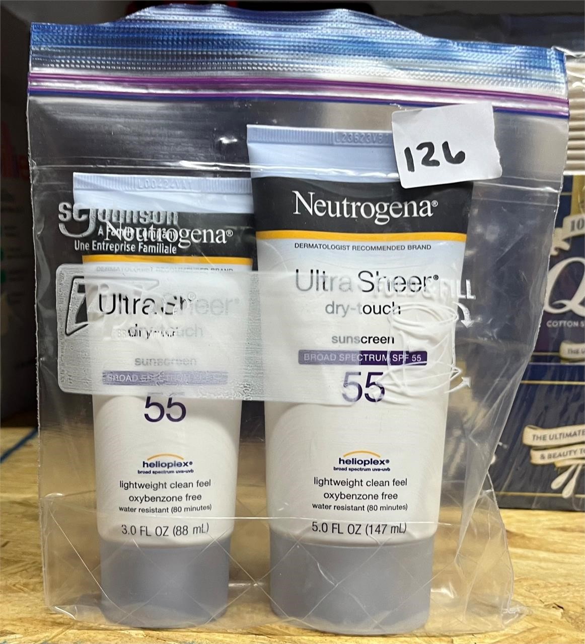 Neutrogena 55SPF 2ct