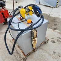 24" x 24" Fuel Tank w 12V Pump