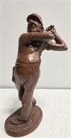 Wetherbee 1993 wood statue