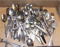 Large Lot of Stainless Flatware