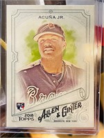 2018 Allen And Ginter Ronald Acuna Jr Rc