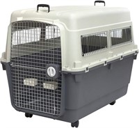 SportPet Plastic Travel Crate, XXX-Large, Gray...