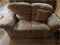 Tan Couch & Loveseat