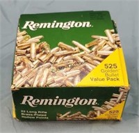 Box of 525 Remington Golden Bullet 22lr HP Ammo