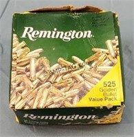Box of 525 Remington Golden Bullet 22lr HP Ammo