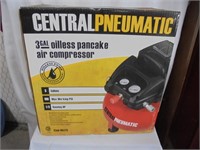 Central Pneumatic 3gal pancake air compressor