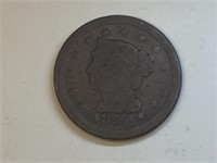 1851 US Large One Cent