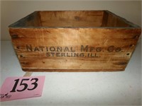 NATIONAL MANUFACURING CO STERLING ILLINOIS WOODEN