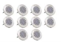 Bell + Howell Solar Disk Lights (10-Pack)