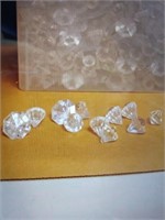 Qty20 acrylic diamonds