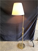 Brass Floor Lamp, Shade needs replaced