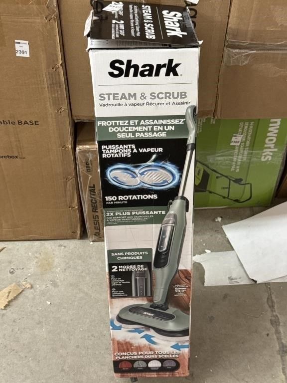 Shark S7000C Steam & Scrub All-in-One Scrubbing