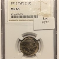 1913 5C TY2 NGC MS65