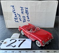 Die Cast Franklin Mint 1954 Corvette