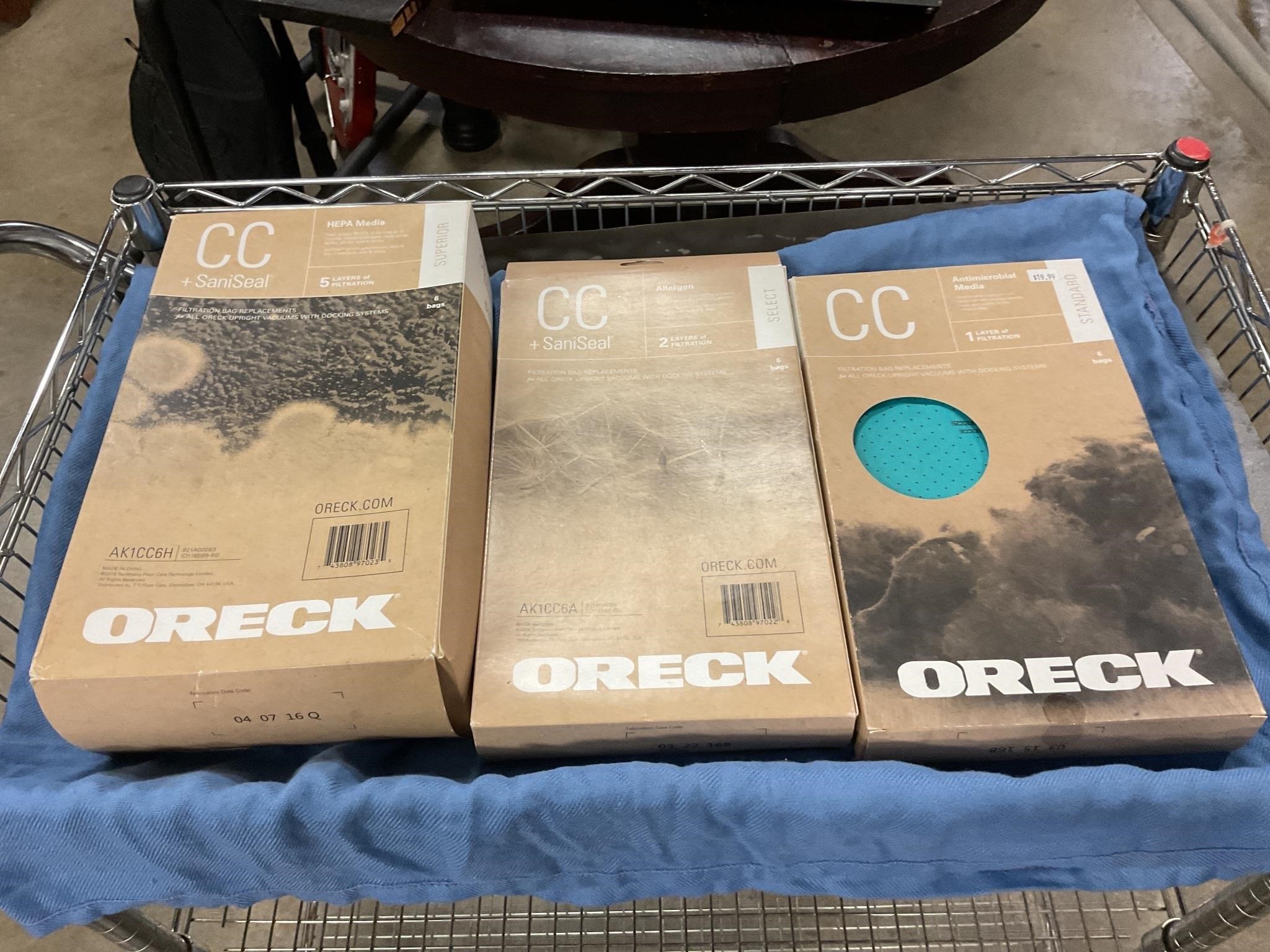 ORECK Filtration Bag Replacements