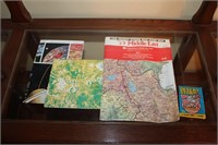 Lot of Maps & Desert Storm Cards