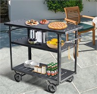 $129  Diwhy Industrial 3 Tier Rolling Utility Stor