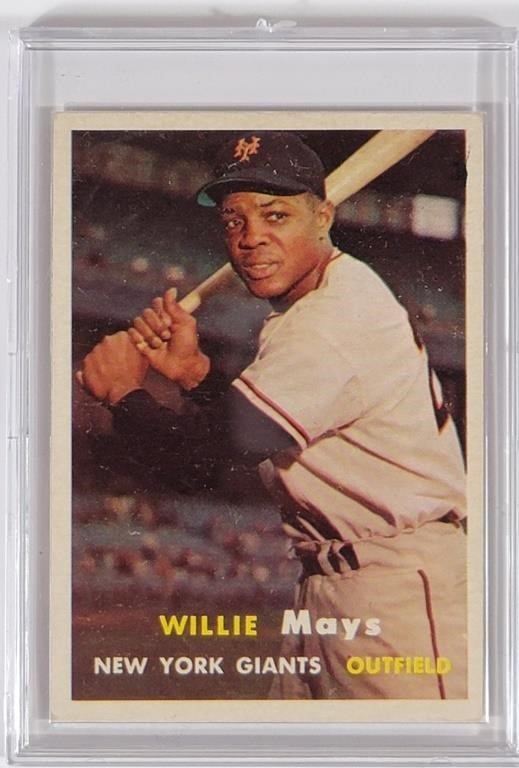 Topps Willie Mays N.Y. Giants Baseball Card
