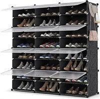 8-Tier Shoe Organizer Cabinet