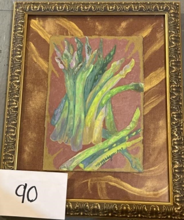 Maggot Wagner ‘03 asparagus painting