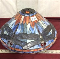 Tiffany Style Dragonfly Stained Glass Lamp Shade