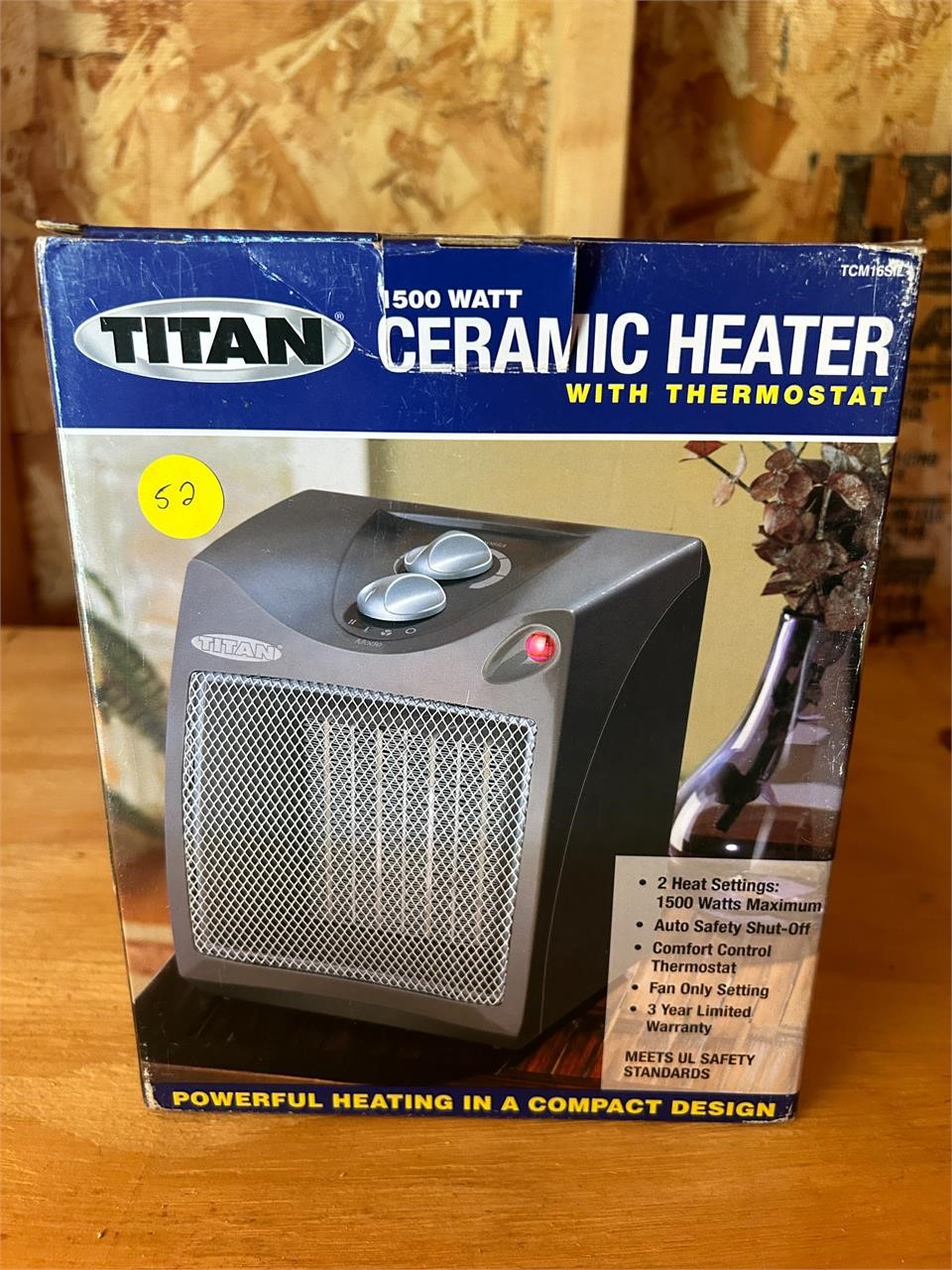 1500 Watt Ceramic Heater