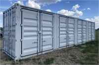 (AG) 2024 40’ Multi-Door Container, 9’6”Hx8’W,