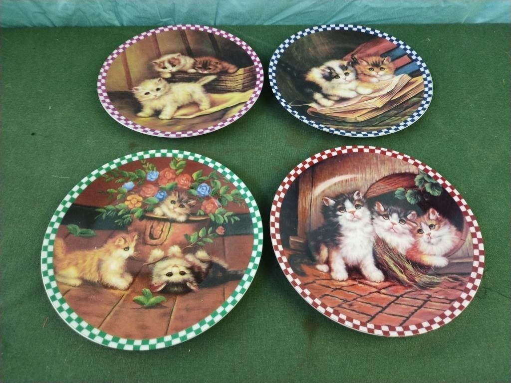 Pretty Kitty plate set