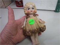 Vintage Bisque Doll Made in Japan 6&1/2"