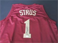 Max Strus signed basketball jersey JSA COA