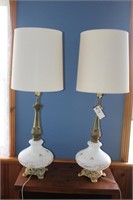(2) Mid Century Modern Table Lamps