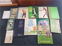 Vintage golf books