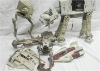 6pc. Star Wars Vehicle 1990s & Early 2000s