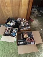 Large Assortment Of Vhs Tapes & Cd's