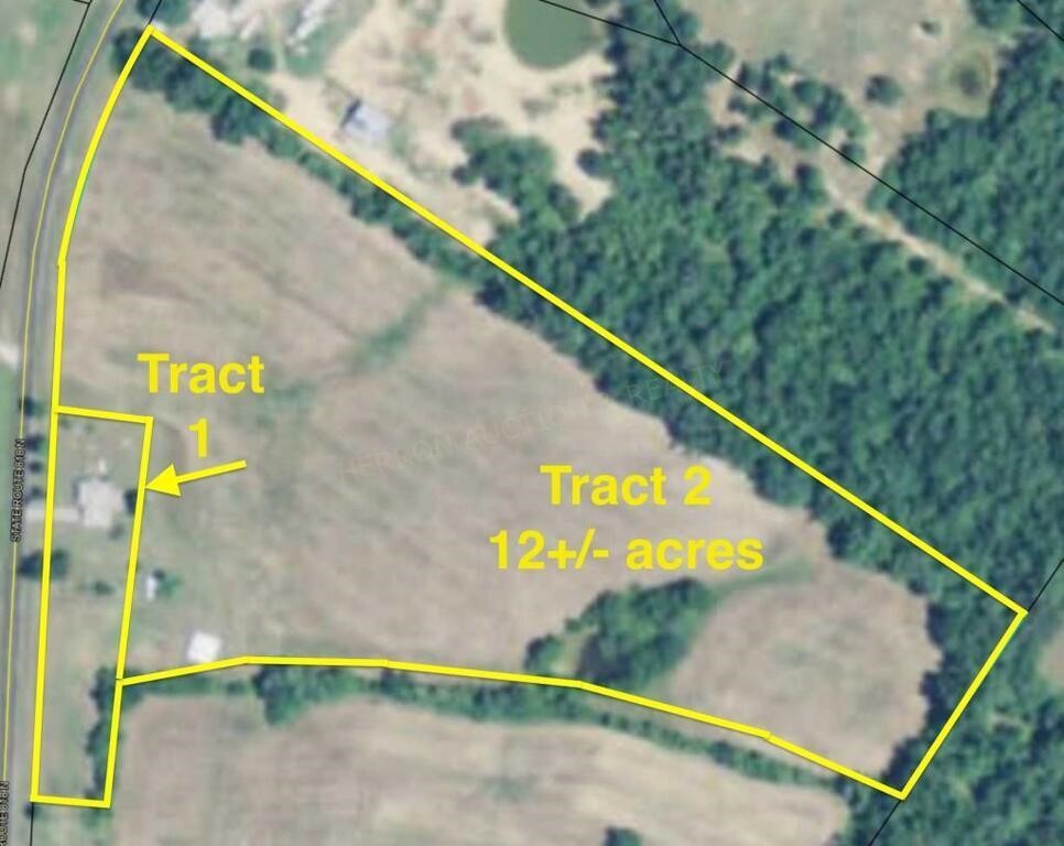 BRICK HOME & 13.19+/- ACRES IN 2 TRACTS