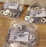300 Stainless 3/8 Flat Washers