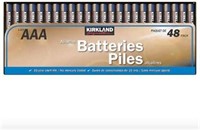 Kirkland AAA Batteries 48ct  10yr Life