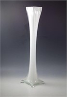 MID CENTURY MODERN EMPOLI GLASS ITALY VASE 20"