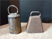 2 antique bells