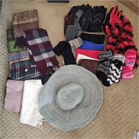 Womens Scarves, Gloves, Softy Socks, Sun Hat