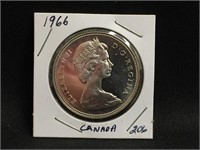 1966 Canada Silver Dollar