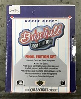 1991 UD Baseball Final Edition Set - sealed