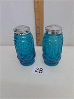 Blue Moon and Stars Salt and Pepper Shakers