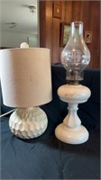 Lamp and oil lamp-been repaired