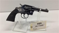 Colt D.A. .38 revolver Serial 116889

This