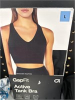 Gap fit active tank bra L