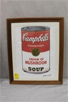 Andy Warhol print "Cream of Mushroom"