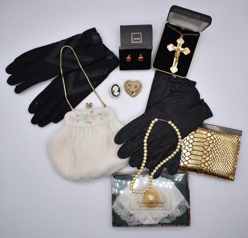 Vintage Ladies Gloves, Jewelry, Accessories, Purse