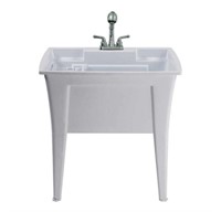 Appollo Genko Utility Sink with Faucet, 32